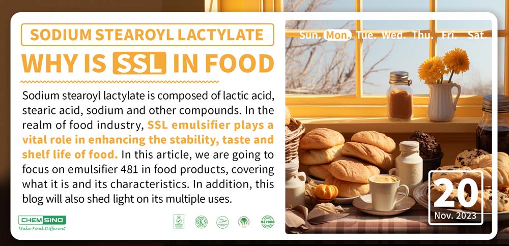 Why is Sodium Stearoyl Lactylate in Food?